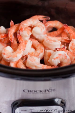 Shrimp in the slow cooker