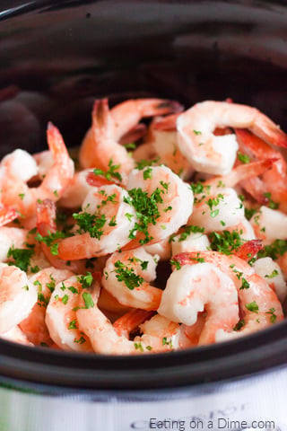 Shrimp in the slow cooker