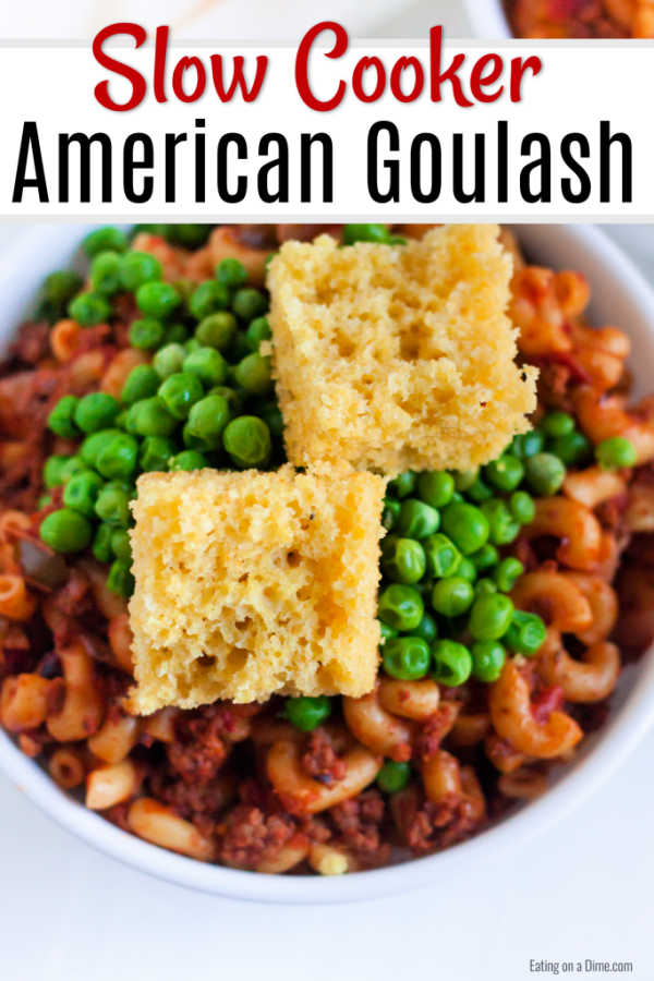 American Goulash Crock Pot Recipes are so easy to prepare. Try this easy Crockpot Goulash Recipe for a meal full of hearty ground beef, pasta and more. 