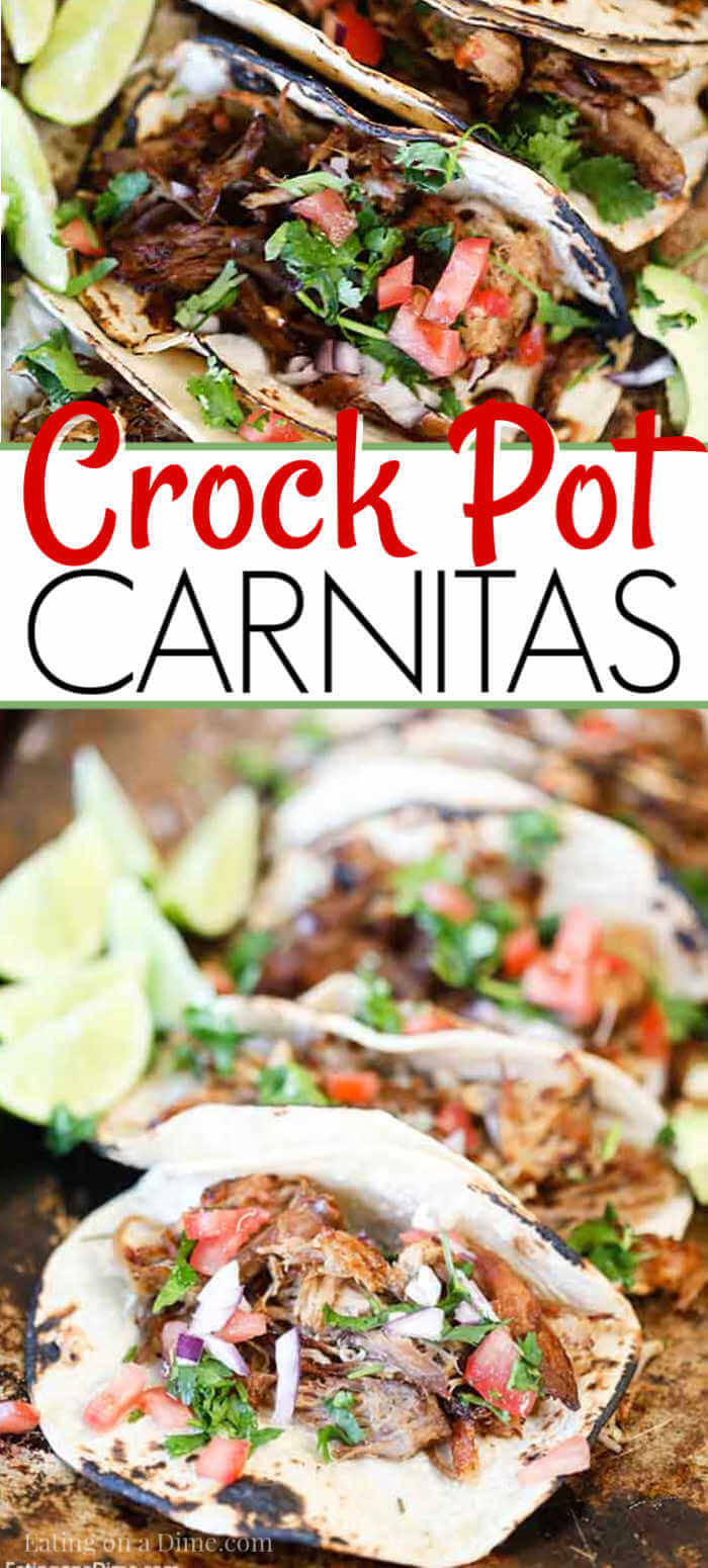 Try authentic Slow Cooker Pork Carnitas Recipe for a meal that is tasty and easy. From tacos and burritos to salads and more, this pork is sure to impress.