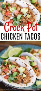 Crock Pot Ground Chicken Tacos - Slow Cooker Simple Taco Recipe