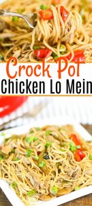 Crock pot Chicken Lo Mein Recipe - Easy Lo Mein Recipe