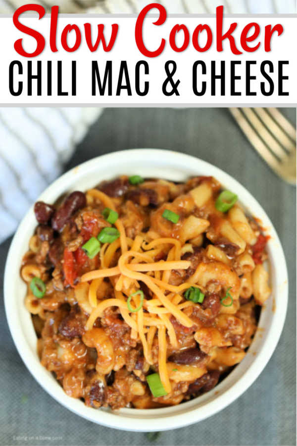 Crock Pot Chili Mac And Cheese Recipe Easy Chili Mac And Cheese Recipe