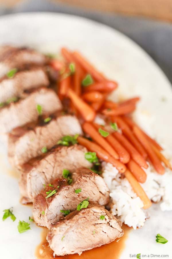 Make this easy Crock Pot Teriyaki Pork Tenderloin Recipe that is perfect for family dinner but tasty enough for company. Everyone will love this recipe. Make this easy Crock Pot Teriyaki Pork Tenderloin Recipe that is perfect for family dinner but tasty enough for company. Everyone will love this recipe.
