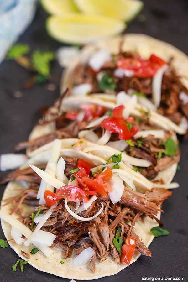 Try Slow Cooker Beef Carnitas Recipe for a meal sure to impress. There are tons of options for this easy beef carnitas recipe from tacos. salads and more. 
