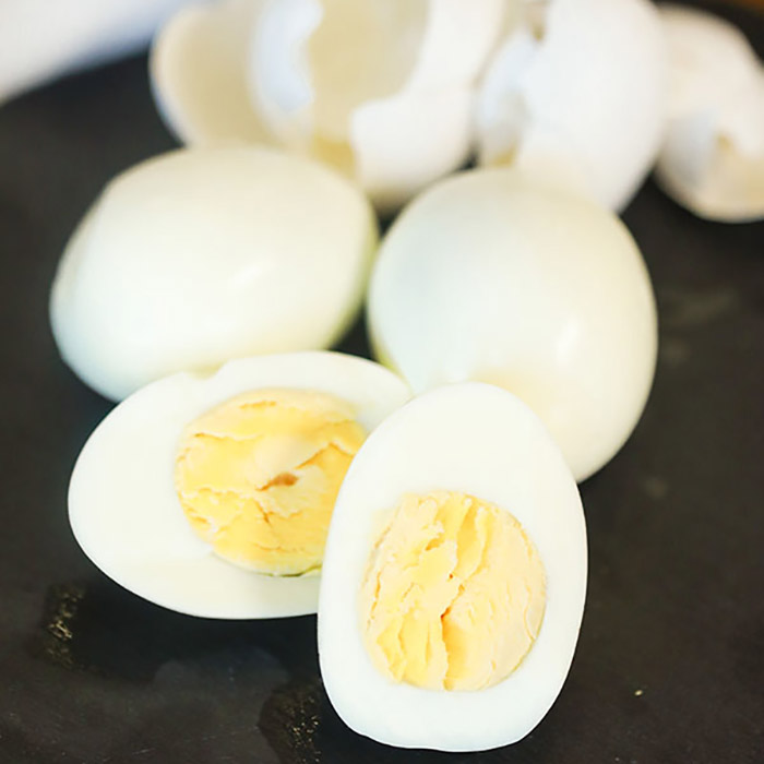 Instant Pot Hard Boiled Eggs are so easy and you can do a bunch at once. This is so convenient for meal planning and makes the entire week a breeze.
