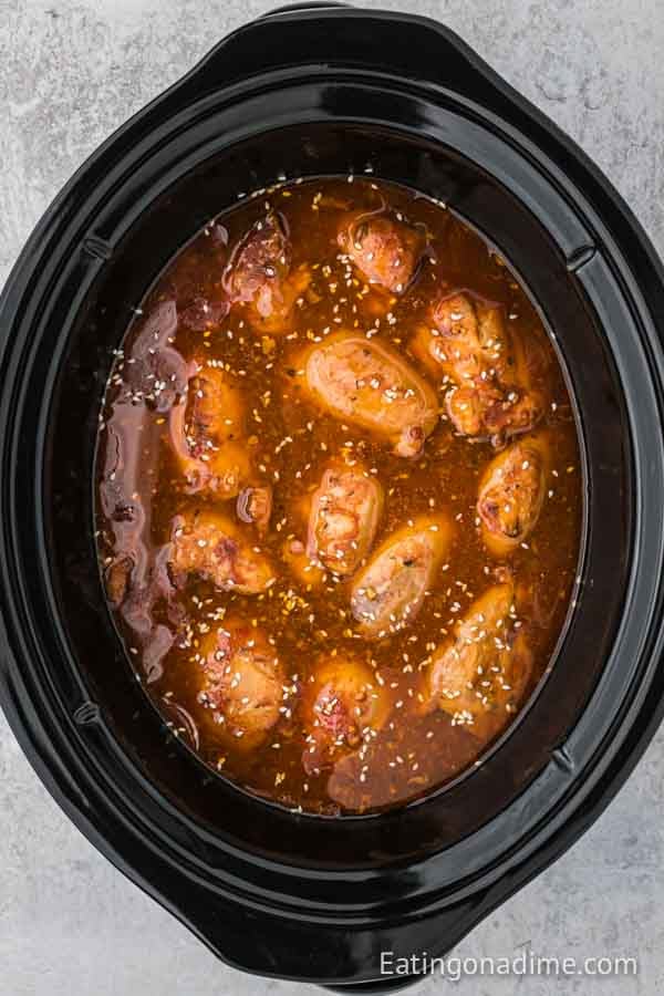Honey Garlic Chicken in the Crock Pot