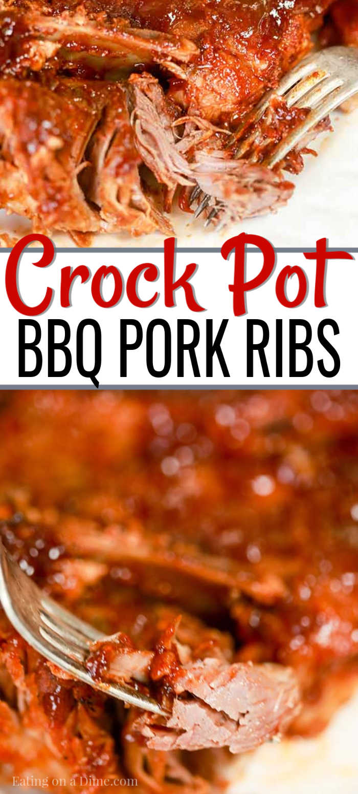 Country Style Pork Ribs (Crock Pot Recipe with VIDEO!)