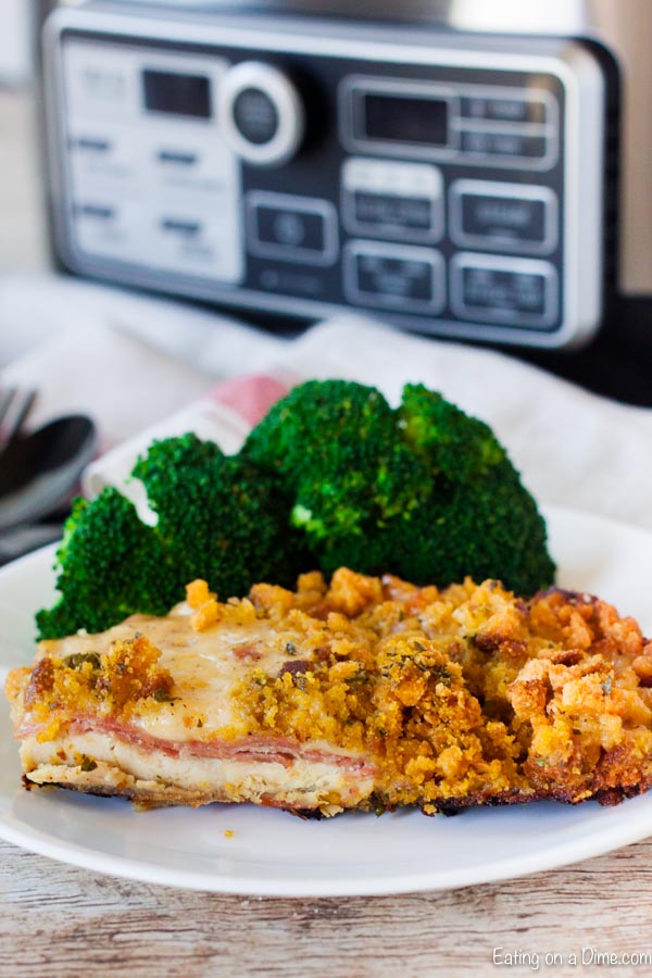 Enjoy Crock Pot Chicken Cordon Bleu Casserole Recipe any day of the week thanks to this easy and delicious slow cooker recipe.  Try this flavor packed meal.