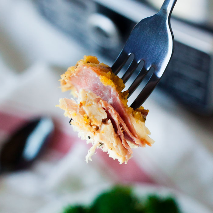 Enjoy Crock Pot Chicken Cordon Bleu Casserole Recipe any day of the week thanks to this easy and delicious slow cooker recipe.  Try this flavor packed meal.