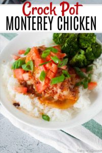 Crock Pot Monterey Chicken Recipe - Easy Monterey Chicken