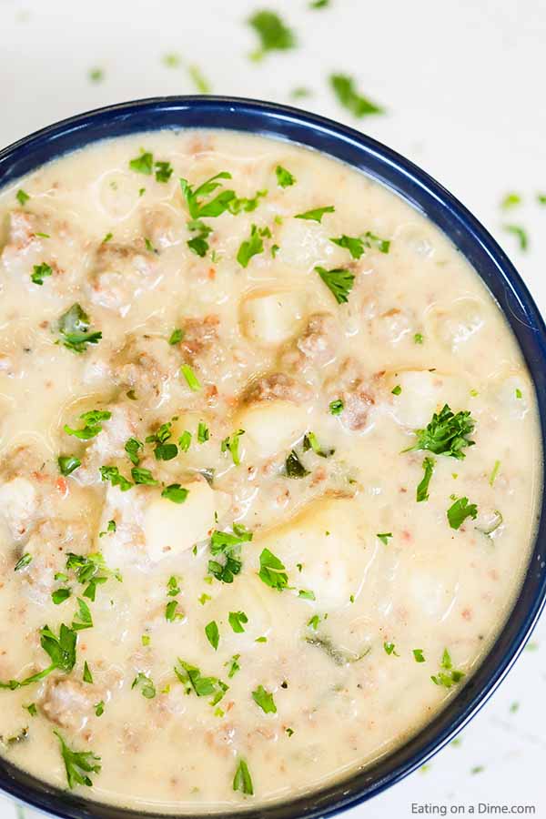 Crock Pot Sausage Potato Soup Recipe will satisfy even the pickiest of eaters. The sausage is so filling and the potatoes make the recipe creamy and tasty.
