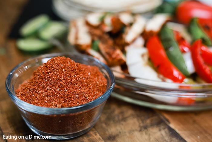 You will love making your own homemade fajita seasoning. It's quick and easy to make and will taste great on all your favorite Mexican dinners. 