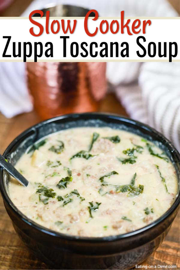 Crock Pot Zuppa Toscana Recipe - Copycat Zuppa Toscana Soup crockpot