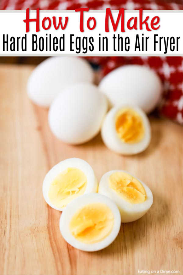 You can easily learn how to make Air fryer hard boiled eggs in minutes. This is a great way to make several at once with very little work. Give this a try!