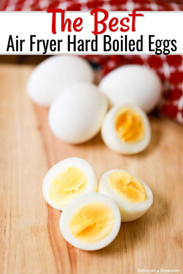 You can easily learn how to make Air fryer hard boiled eggs in minutes. This is a great way to make several at once with very little work. Give this a try!