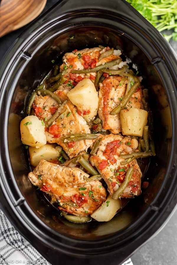 Crock Pot Pork Chop Dinner - Crockpot Italian Pork Chop Dinner