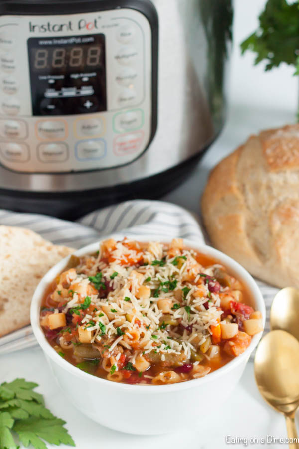 Instant Pot Minestrone Soup Recipes - minestrone soup instant pot recipe