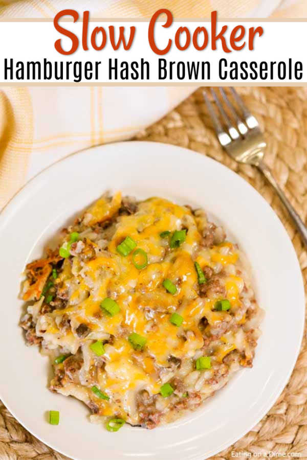 Try these easy Ground beef crock pot recipes on busy days. Lots of tasty ideas from casseroles and soup to meatloaf and more. 