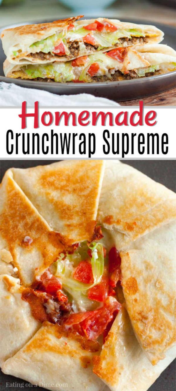 Homemade crunchwrap supreme recipe - Easy Crunchwrap Recipe