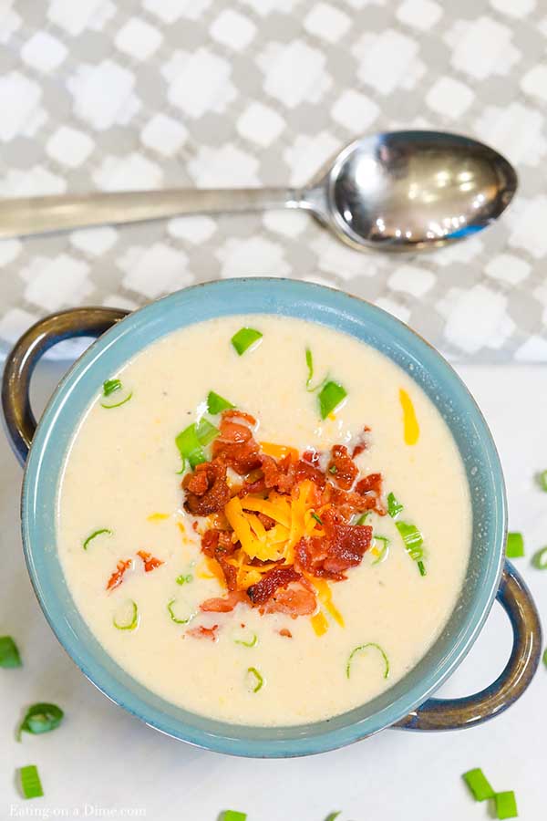 Crock Pot Cauliflower Soup Recipe - best cauliflower soup recipe