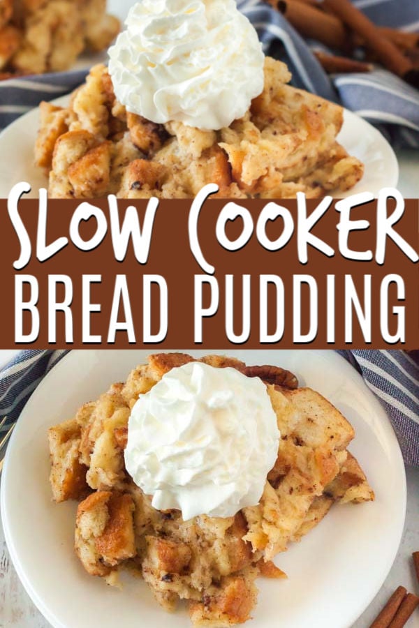 One of my favorite things to make is Crock pot bread pudding recipe. The crockpot makes this recipe easy and you can have bread pudding any day of the week.