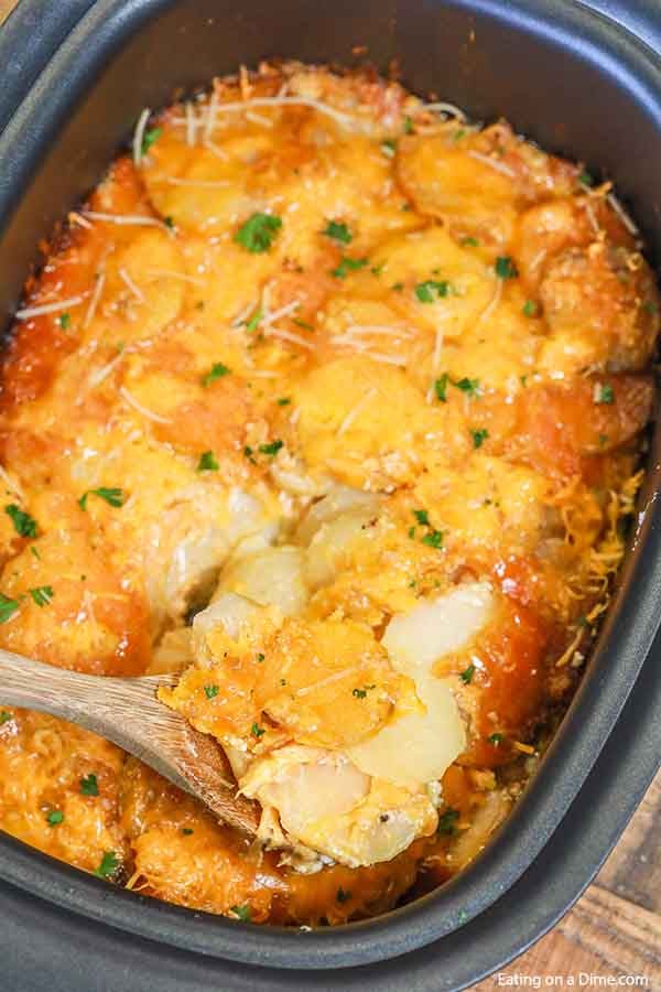 Best Crock Pot Scalloped Potatoes Recipe Ever : Crock-Pot Scalloped ...