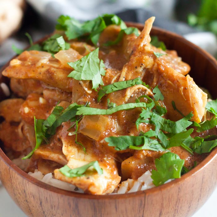 Crock pot Chicken Tikka Masala Recipe is so easy to make  Serve this tender chicken and flavorful curry sauce over rice for a meal your family will love.