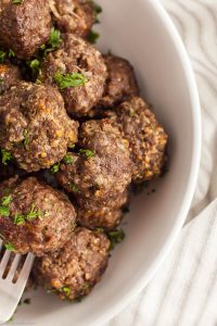 Easy Meatball Recipe - easy Italian meatball recipe