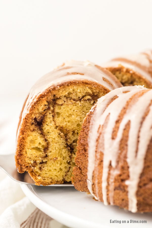 Cinnamon Bundt Cake with Gooey Cinnamon Swirl - Flouring Kitchen