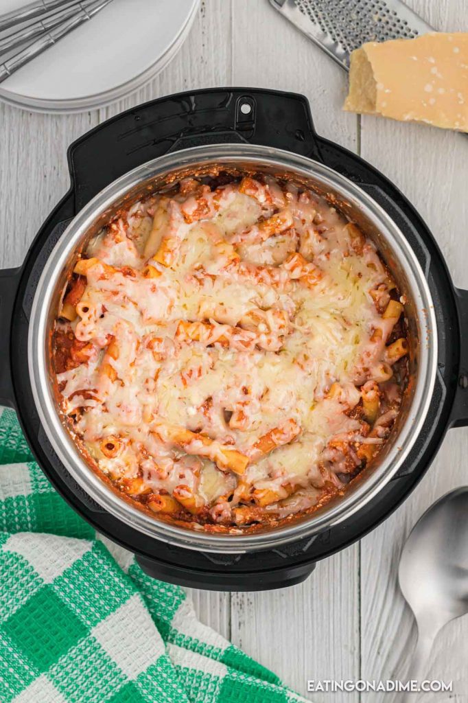 Baked Ziti in the instant pot