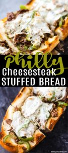 Philly Cheesesteak Stuffed French Bread Recipe (and VIDEO!)