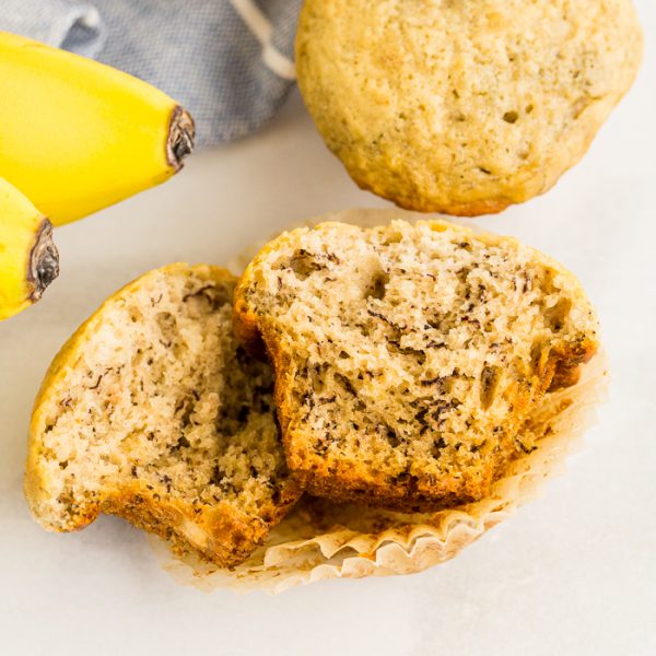 Banana Bread Mini Muffins Recipe - Mini Banana Muffins
