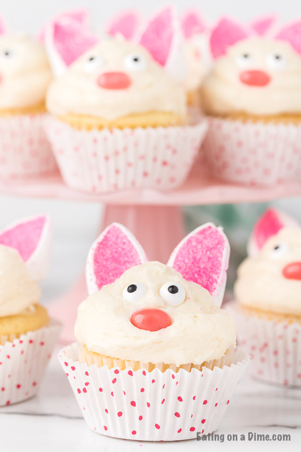 Easter to make bunny cupcakes in minutes! These quick and easy Easter Bunny Cupcakes are adorable but also taste great.