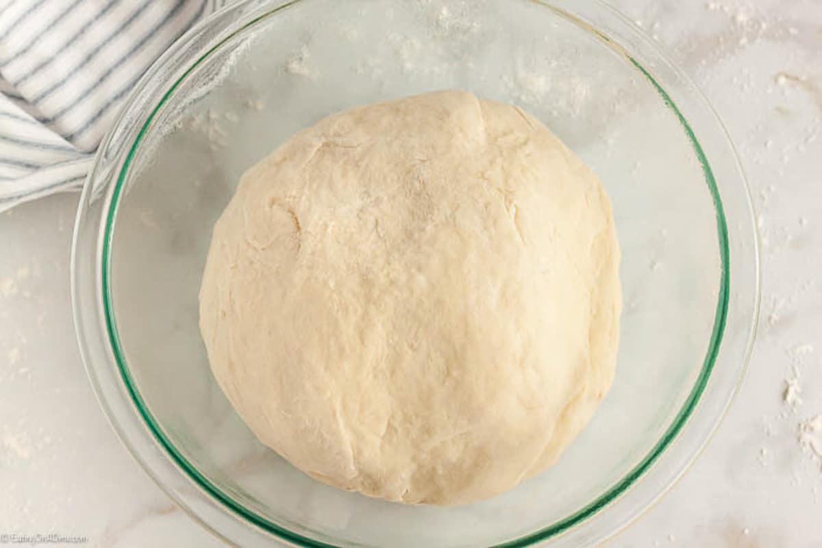 Dough in a bowl
