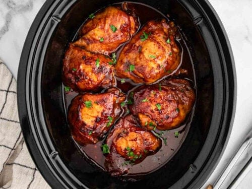 Crock Pot Barbecue Chicken Thighs The Best Slow Cooker BBQ Chicken