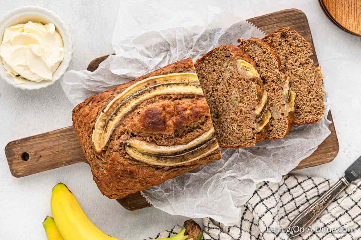 Healthy Banana Bread Recipe