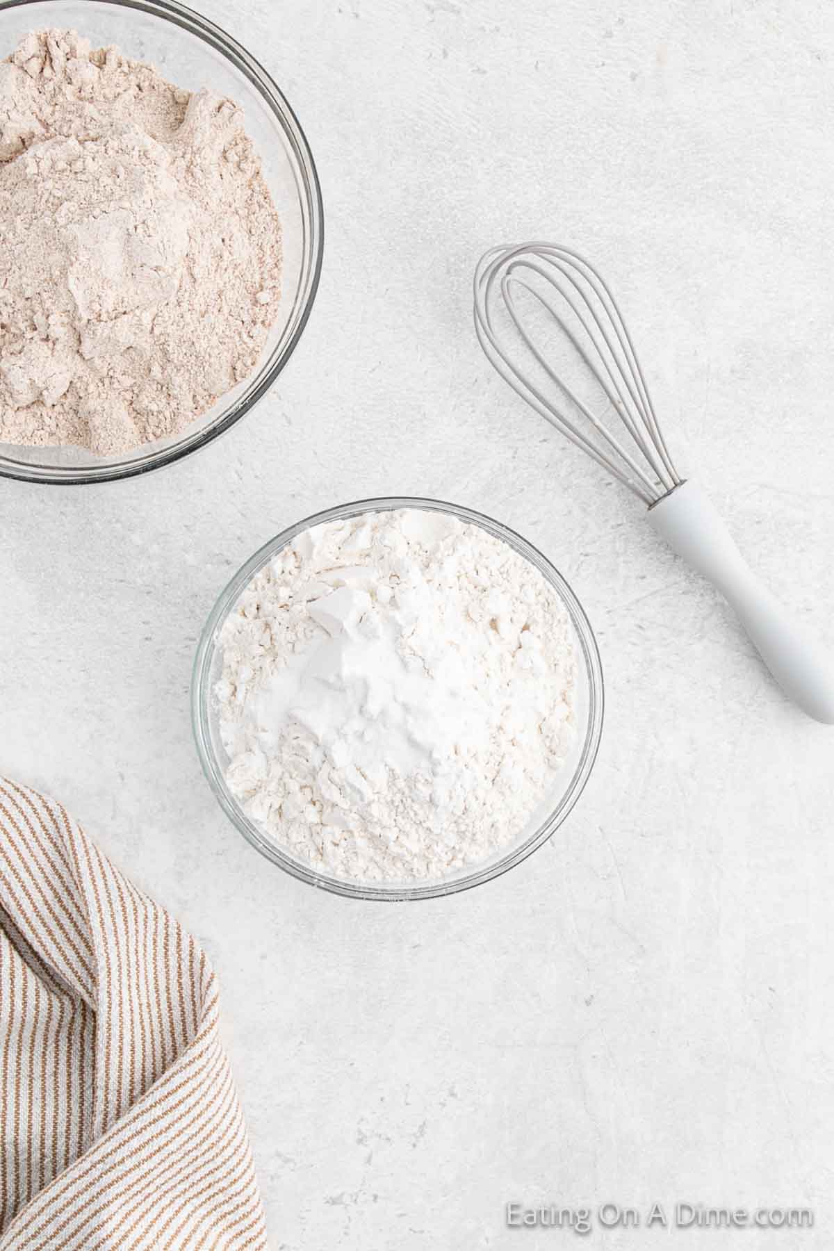 Combine dry ingredients in a bowl