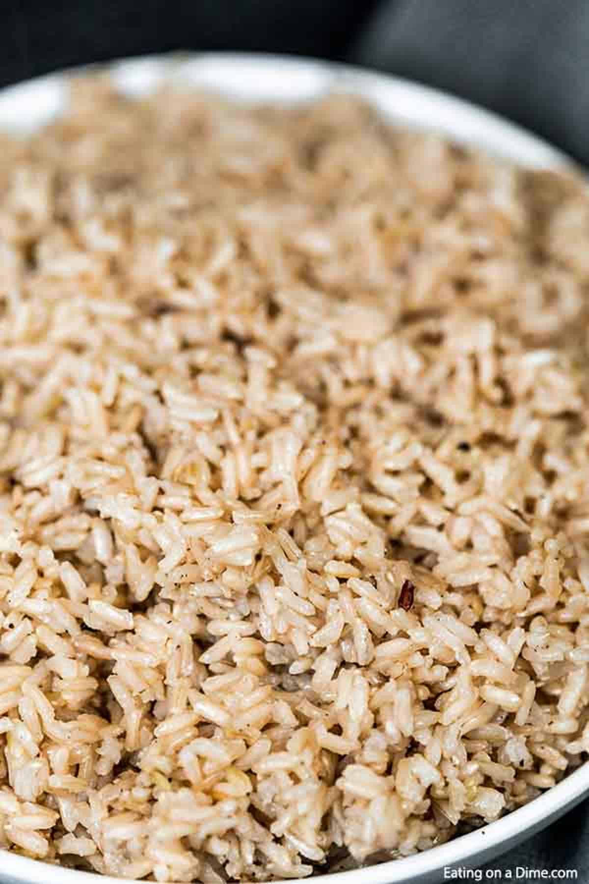Learn how to microwave brown rice in just a few simple steps! Cooking brown rice is much easier than you think! Your family will love it!
