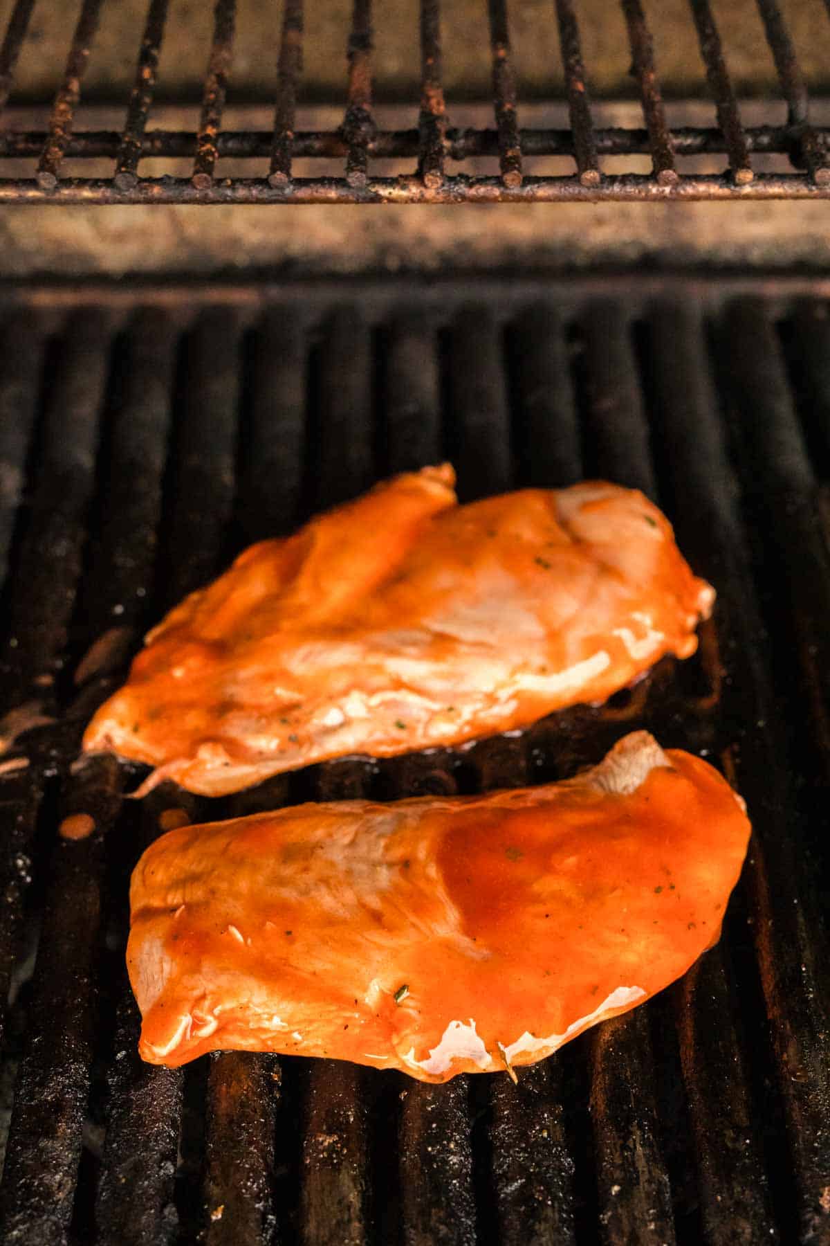 Buffalo Chicken on the grill