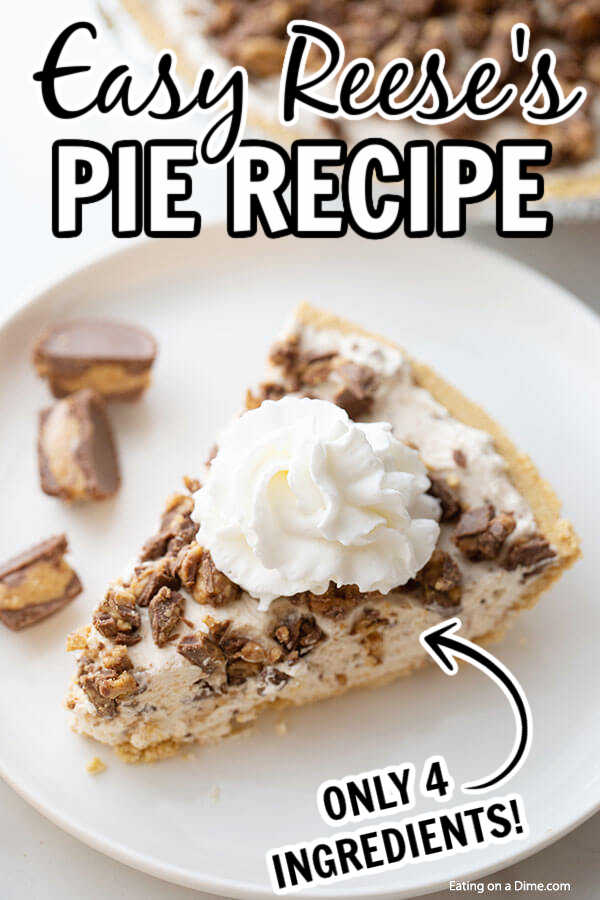 Reeses Pie Recipe - Easy Reese's Peanut Butter Pie Recipe
