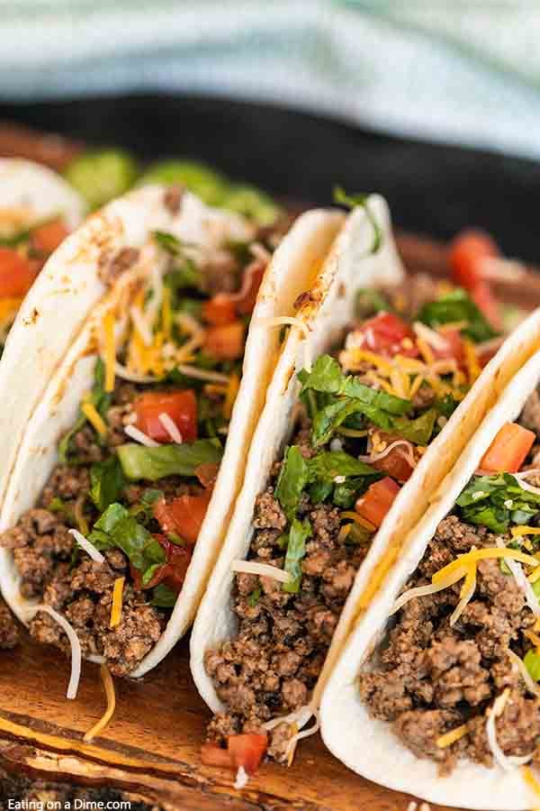 Ground beef tacos recipe - best ground beef taco recipe