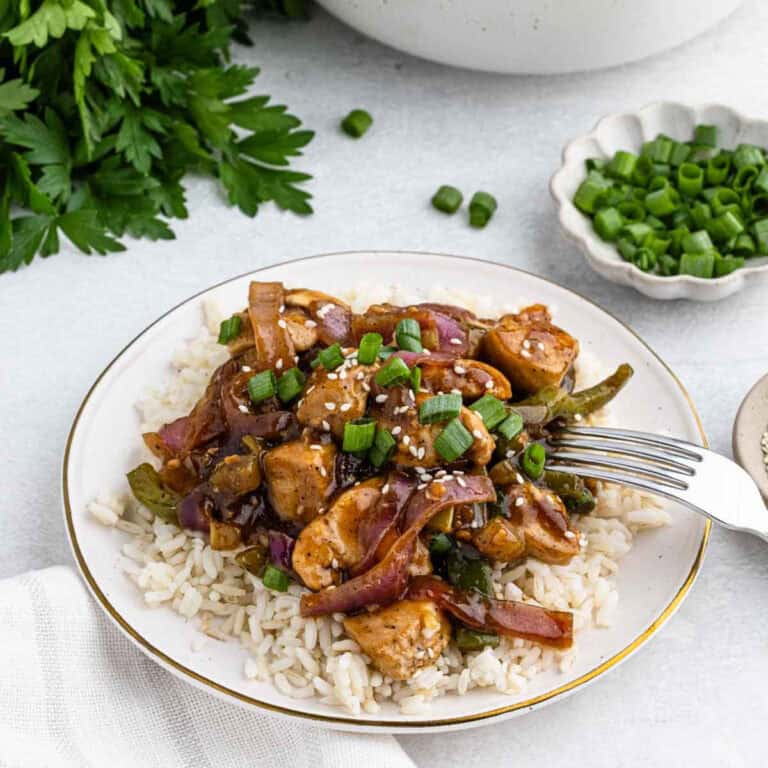 Hoisin Sauce Noodles with Chicken - Eating on a Dime