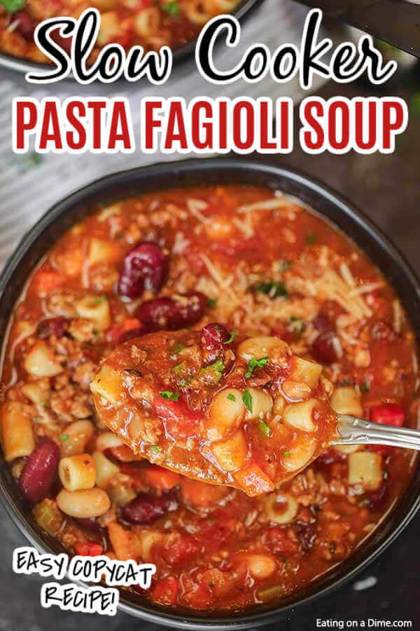 Olive Garden Pasta Fagioli - The Slow Roasted italian