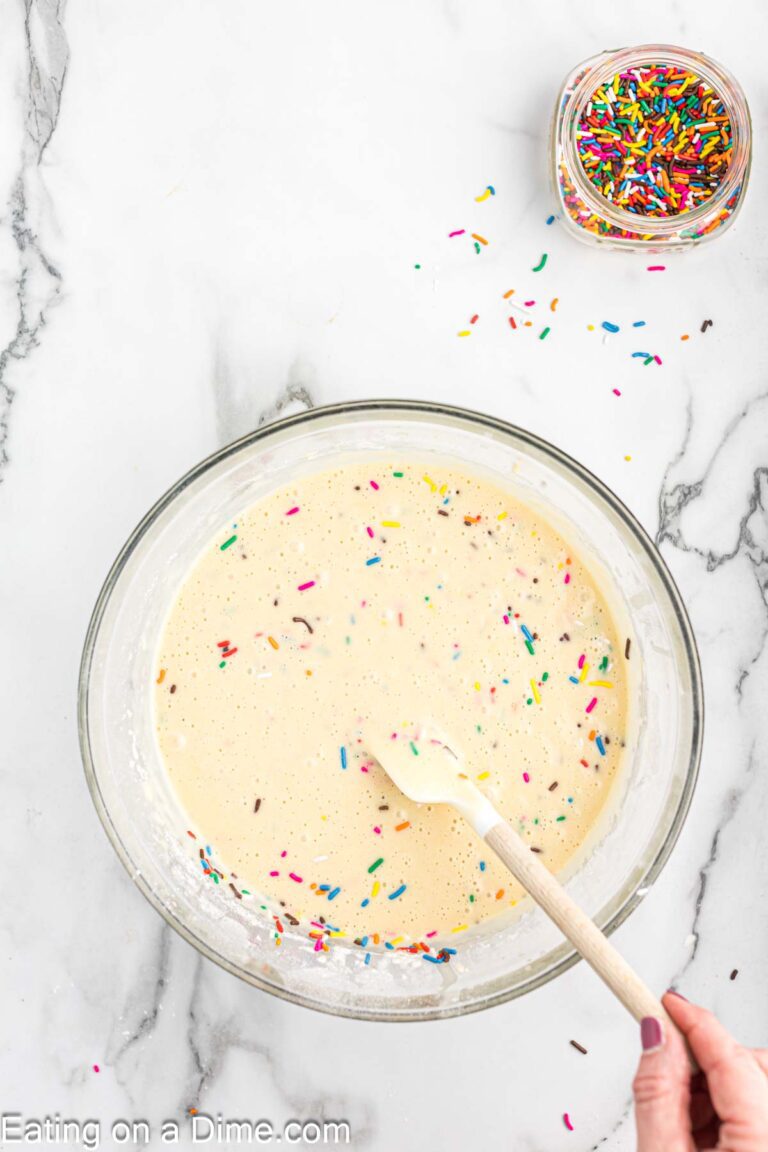 Homemade Funfetti Cupcake Recipe