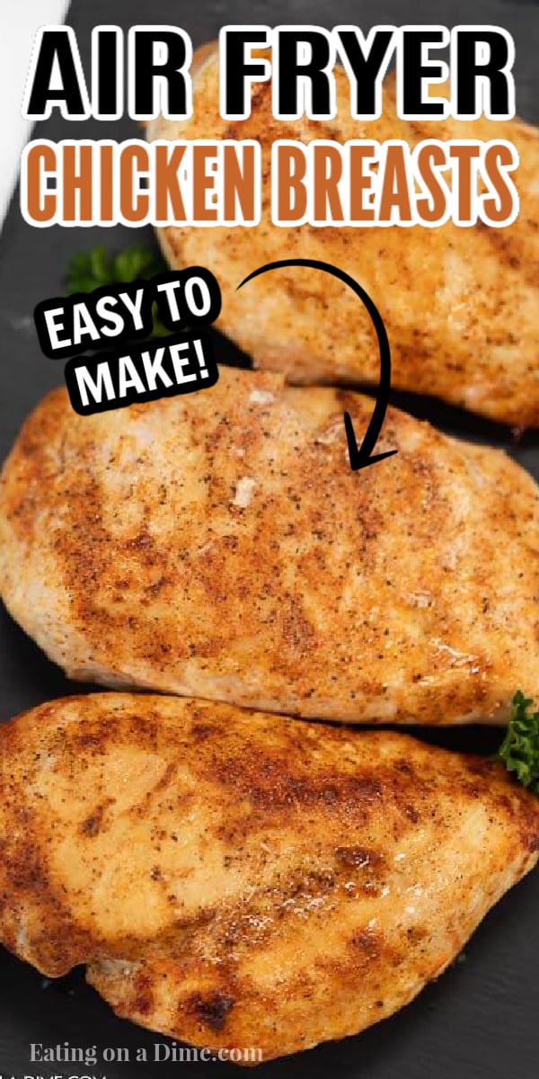 Air Fryer Chicken Breast - Iowa Girl Eats