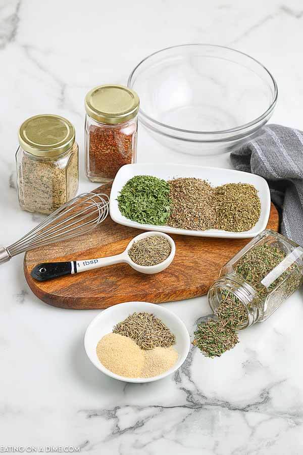 Homemade Italian seasoning is easy to make and saves money. You will love having this to use for any recipe that calls for Italian seasoning.