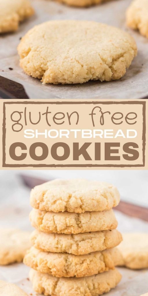 Looking for a delicious gluten free cookies recipe? You are going to love this Easy Gluten free shortbread cookies recipe. These cookies are easy to make with only 4 ingredients.  This is the best Christmas cookies for anyone on a gluten free diet! #eatingonadime #cookierecipes #glutenfreerecipes #shortbread 
