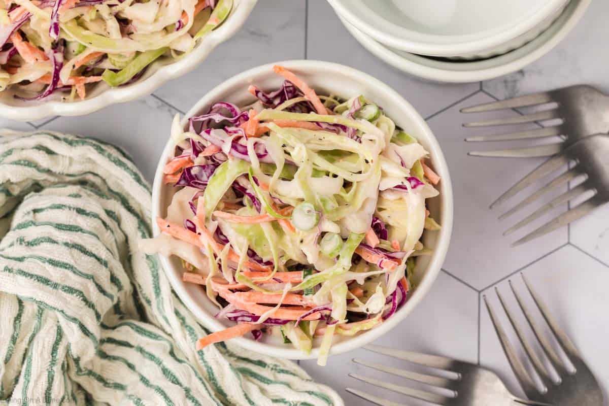 Coleslaw Recipe - Eating on a Dime