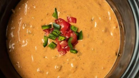 Healthy Crockpot Chili Cheese Dip {GF, Low Cal} - Skinny Fitalicious®